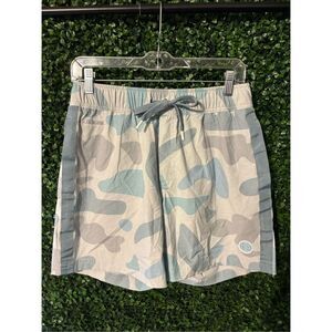 BEARDED GOAT INLAND SWIM TRUNKS IN ECHOLS PRINT SIZE 30